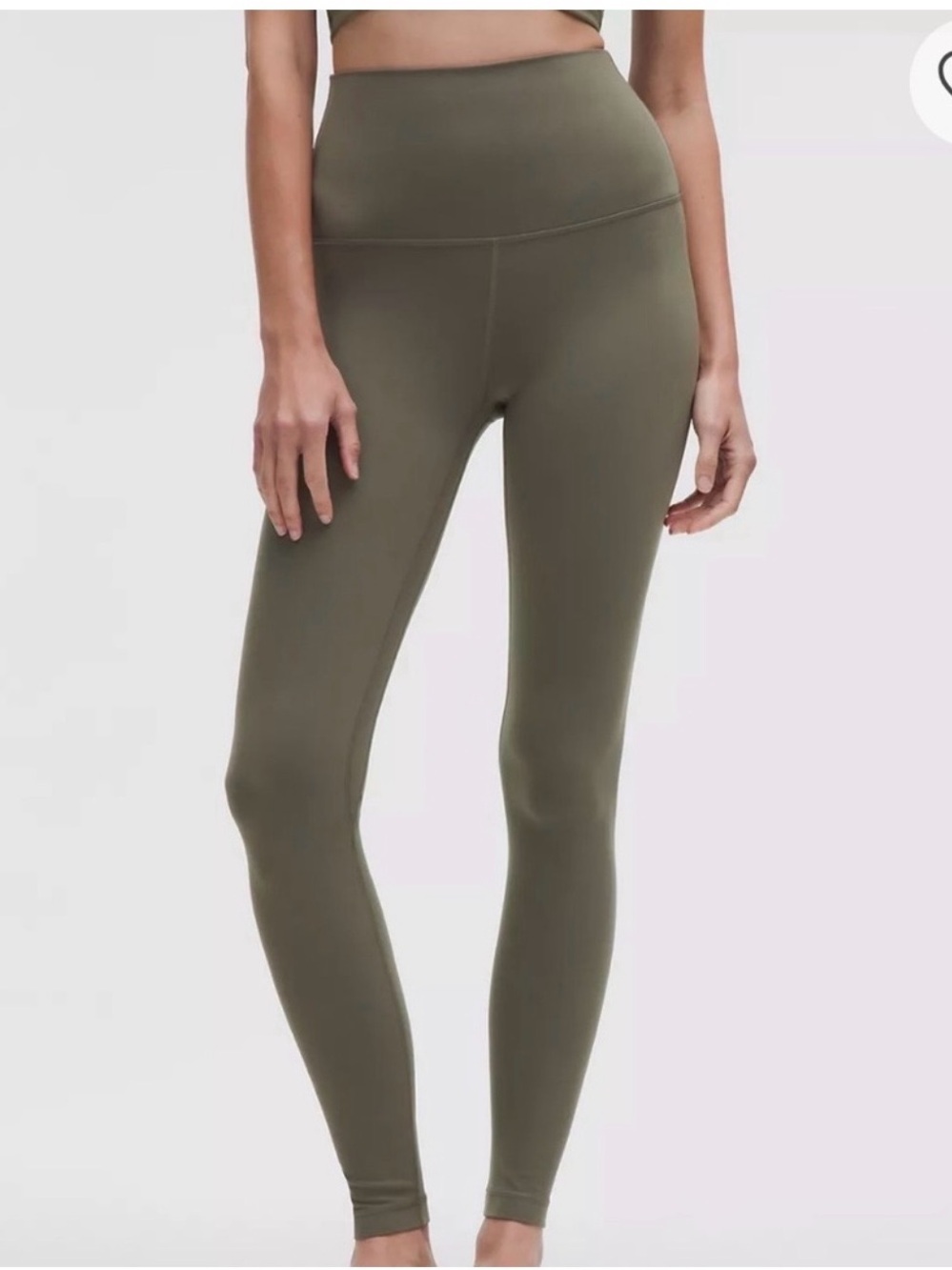 lululemon Align™ High-Rise Pant 28” Army Green Size 8